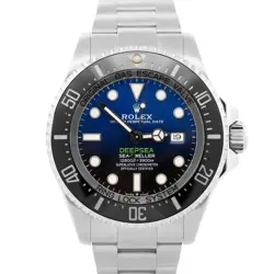 MINT PAPERS ROLEX SEA-DWELLER DEEPSEA 126660 JAMES CAMERON BLUE STEEL 44MM BOX