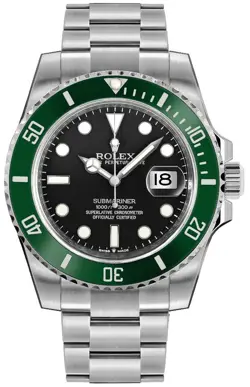 ROLEX SUBMARINER 41MM AUTOMATIC MEN'S OYSTER STEEL BLACK DIAL WATCH 126610