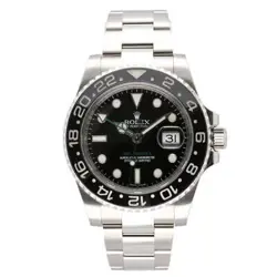 USED ROLEX GMT MASTER II 116710LN WATCH #108015