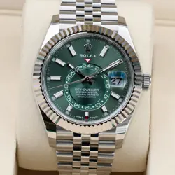 ROLEX SKYDWELLER GREEN