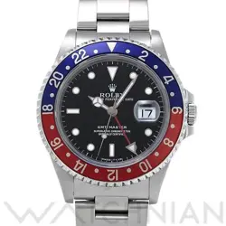 USED ROLEX GMT MASTER 16700 BLACK CASE: 40×40MM MEN'S WATCH #1019015