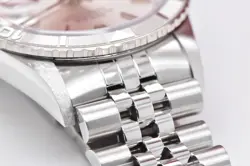 2004 Rolex Datejust Turn-O-Graph Thunderbird 36mm 18K WG Bezel 16264 with Papers