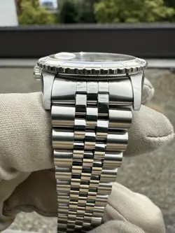 2004 Rolex Datejust Turn-O-Graph Thunderbird 36mm 18K WG Bezel 16264 with Papers