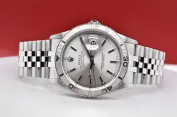 2004 Rolex Datejust Turn-O-Graph Thunderbird 36mm 18K WG Bezel 16264 with Papers