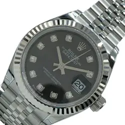 USED ROLEX DATEJUST 28 279174G GRAY CASE: 28MM BAND: 16CM LADIES WATCH #104015