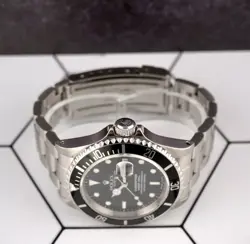 ROLEX SUBMARINER DATE BLACK DIAL WITH PAPERS BOX AND GIFT BAG