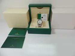 ROLEX MEN'S SS/WG DATEJUST 36MM WHITE ROMANS, REF 116234 