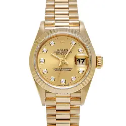 ROLEX DATEJUST 69178G CHAMPAGNE/DIAMOND WATCH 679151
