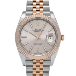 ROLEX DATEJUST 41 126331 SUNDUST/DIAMOND WATCH 673765