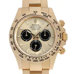 ROLEX COSMOGRAPH DAYTONA 126508 CHAMPAGNE AND BLACK RANDOM NUMBER SECOND HAN...