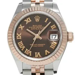 USED ROLEX Lady Datejust 28 279171 Brown Case: 28×28mm Ladies Watch #106215