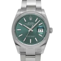 ROLEX DATEJUST 36 126200 SERIAL MINT GREEN SELF-WIND 938819