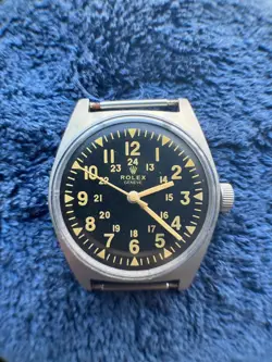 ROLEX VIETNAM WAR MILITARY VINTAGE WATCH HAND-WOUND RETRO ANTIQUE FROM JP JUNK