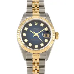 AUTHENTIC ROLEX DATEJUST 69173G SSXYG AUTOMATIC #W  #260-006-157-2171