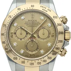 ROLEX COSMOGRAPH DAYTONA 116523G(K) CHAMPAGNE DIAL 40MM MEN'S WATCH