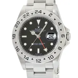 ROLEX EXPLORER 2 16570 BLACK DIAL AUTOMATIC STAINLESS STEEL 40MM MEN'S WATCH