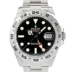 ROLEX EXPLORER 2 216570 BLACK DIAL AUTOMATIC STAINLESS STEEL 42MM MEN'S WATCH