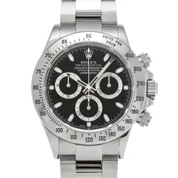ROLEX COSMOGRAPH DAYTONA 116520 AUTOMATIC BLACK DIAL 40MM MEN'S WATCH