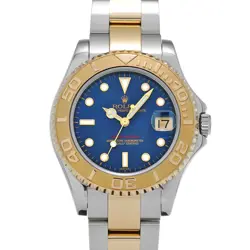 ROLEX YACHT-MASTER BOYS 68623 BLUE WATCH 678343