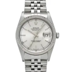 ROLEX DATEJUST 16234 SILVER WATCH 679724