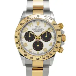 ROLEX COSMOGRAPH DAYTONA 116523 AUTOMATIC IVORY/BLACK DIAL 40MM MEN'S WATCH