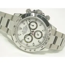 ROLEX COSMOGRAPH DAYTONA 116520 AUTOMATIC WHITE DIAL 40MM MEN'S WATCH