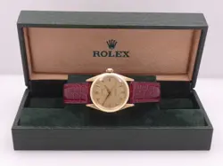 ROLEX OYSTER PERPETUAL 31 6548 18KT GOLD AUTOMATIC CHRONOMETER YEAR 1960 WATCH