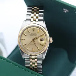 ROLEX DATEJUST REF. 1601 STEEL/GOLD - CHAMPAGNE DIAL - JUBILEE BRACELET