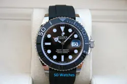 ROLEX 226659 YACHTMASTER 42MM WATCH WHITE GOLD OYSTERFLEX