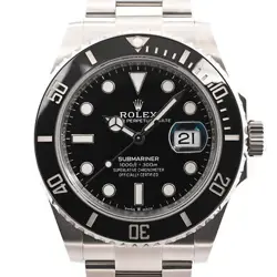 USED ROLEX SUBMARINER 126610LN BLACK CASE: 41MM BAND: 18CM MEN'S WATCH #107015