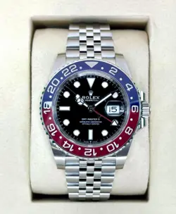 ROLEX GMT PEPSI 2025 UNWORN BOX AND PAPERS