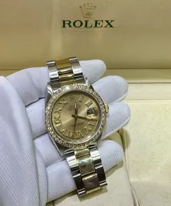 36MM 18K YG/SS