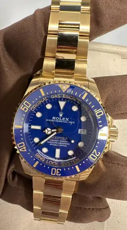 NEW 2025 ROLEX DEEPSEA AUTOMATIC BLUE DIAL MEN'S WATCH M136668LB-0001
