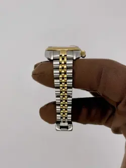 2000's Rolex Datejust SS/YG 26mm Light Champagne Index 79173