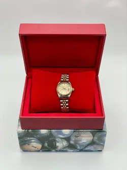 2000's Rolex Datejust SS/YG 26mm Light Champagne Index 79173