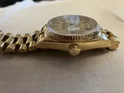 18K Yellow Gold Rolex Men's Presdential Watch-sapphire Crystal, Model # 18038