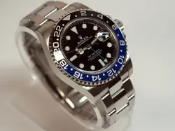 ROLEX GMT-MASTER II BATMAN 116710BLNR 2018 FULL SET BOX CARD TAGS + EXTRA LINK