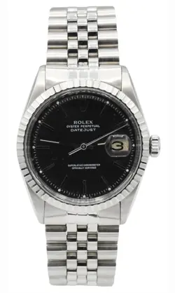 NO RESERVE ROLEX DATEJUST, REFERENCE 1601-3, WRISTWATCH, CIRCA 1974