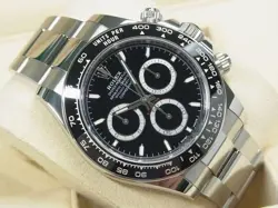 ROLEX DAYTONA BLACK DIAL 126500LN TO215547