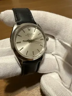 1973 ROLEX AIRKING AUTOMATIC REF 5500 STAINLESS STEEL MEN’S WATCH 34MM