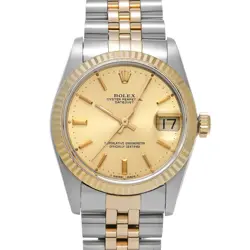 ROLEX DATEJUST 68273 CHAMPAGNE WATCH 675649