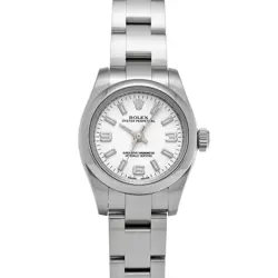 ROLEX OYSTER PERPETUAL 26 176200 WHITE WATCH 679719