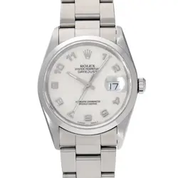 ROLEX DATEJUST 16200 IVORY COMPUTER WATCH 676962