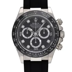 ROLEX COSMOGRAPH DAYTONA 116519LNG BLACK/DIAMOND WATCH 679214