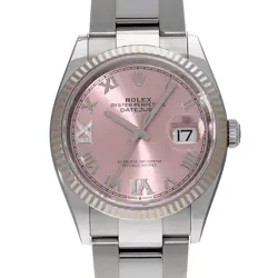 ROLEX DATEJUST 36 126234 PINK/DIAMOND WATCH 682601