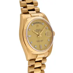 CHAMPAGNE/DIAMOND DIAL 36MM