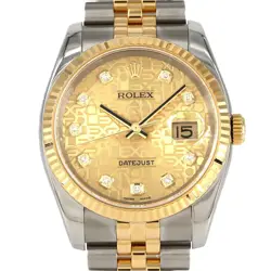 AUTHENTIC ROLEX DATEJUST 116233G SSXYG AUTOMATIC #F  #270-004-034-0064