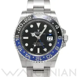 USED ROLEX GMT MASTER II 116710BLNR BLACK CASE: 40×40MM MEN'S WATCH #1022015