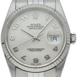 ROLEX DATEJUST MEN'S WATCH COMPUTER 16234(K) K18WG/STAINLESS STEEL MENSWATCH...