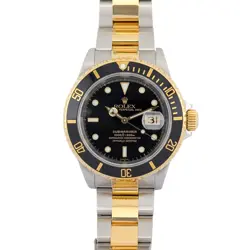 ROLEX 16613LN SUBMARINER DATE SWISS ONLY DIAL 40MM 1999